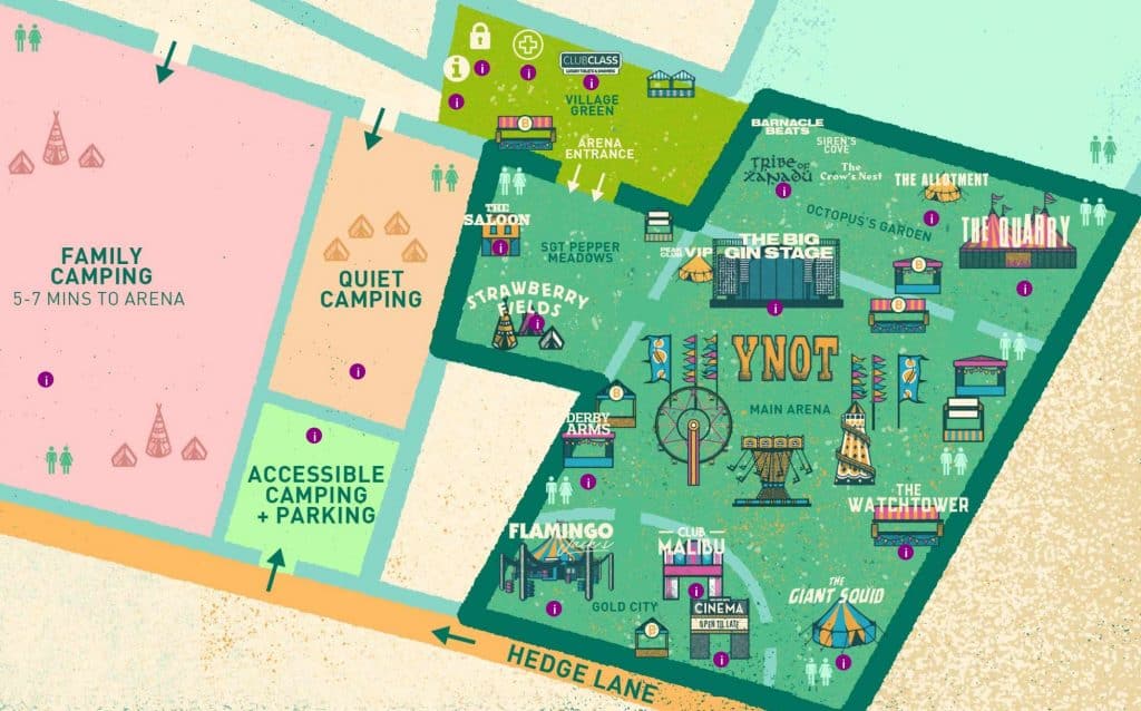 Fair overview map